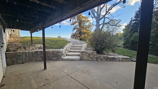 7019 Bull Rapids Rd, Woodburn, IN 46797 - view of patio
