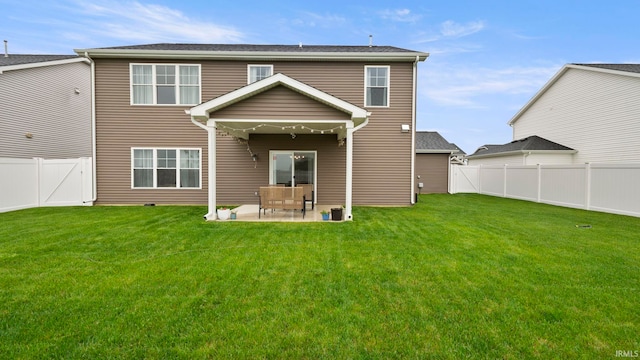 5263 Gadwall Pass, Fort Wayne, IN 46818 - rear view of property with a patio