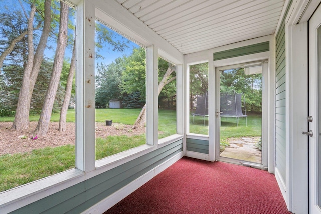 1395 E 75 N, Lagrange, IN 46761 - view of unfurnished sunroom