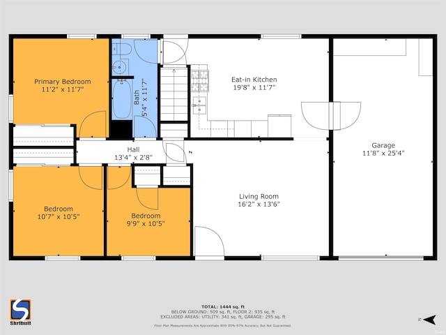 1212 Michigan Ave, Mishawaka, IN 46544 - property floor plan