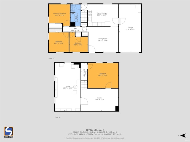 1212 Michigan Ave, Mishawaka, IN 46544 - property floor plan