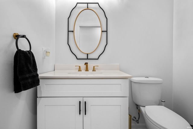 30474 Jaxon Dr, Elkhart, IN 46517 - half bathroom with vanity and toilet