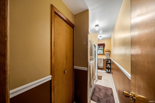 18377 Dunn Rd, South Bend, IN 46637 - hall with carpet floors