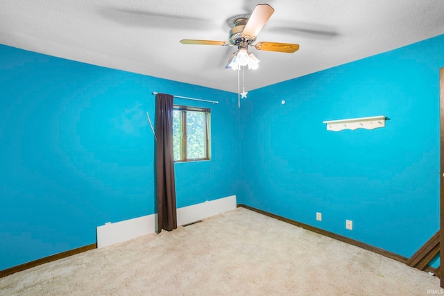 4051 S 700 E, Walkerton, IN 46574 - carpeted spare room featuring ceiling fan and baseboards