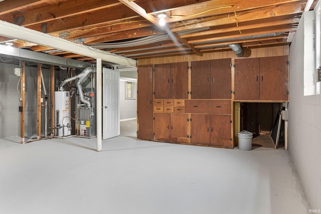 1024 Tulip Tree Rd, Fort Wayne, IN 46825 - below grade area with gas water heater and heating unit