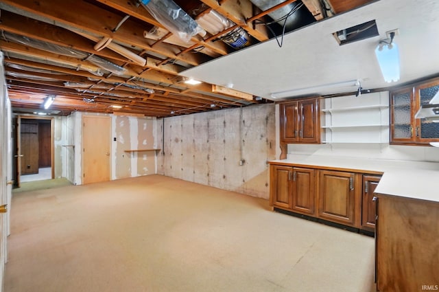 5415 Cranston Ave, Fort Wayne, IN 46835 - view of unfinished below grade area