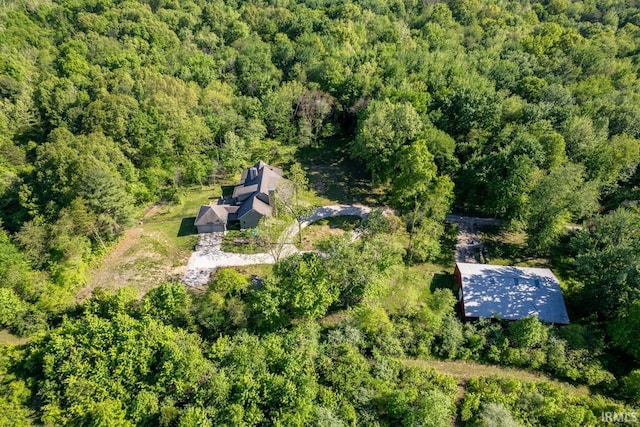 3638 N 1500 W Rd, Linton, IN 47441 - drone / aerial view of a forest