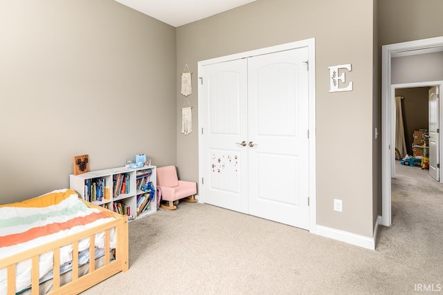 12475 Speranza Dr, Fort Wayne, IN 46818 - carpeted bedroom featuring a closet and baseboards