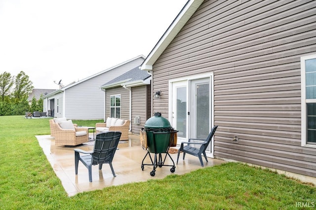 12475 Speranza Dr, Fort Wayne, IN 46818 - view of patio / terrace with outdoor lounge area