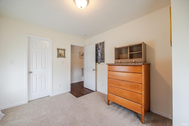 4671 W Hidden Meadow Dr, Bloomington, IN 47404 - bedroom with light colored carpet and baseboards
