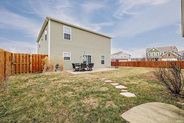 4671 W Hidden Meadow Dr, Bloomington, IN 47404 - rear view of property featuring a patio area