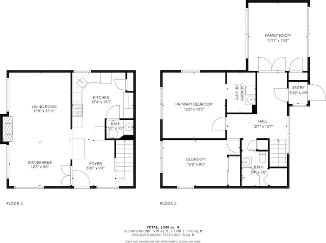 9465 E 1000 N, Syracuse, IN 46567 - room layout