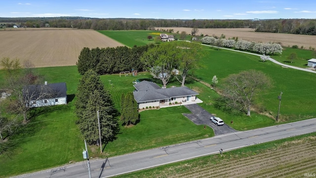 56915 Tulip Rd, New Carlisle, IN 46552 - aerial view of sparsely populated area