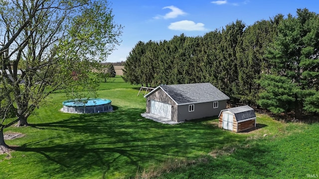 56915 Tulip Rd, New Carlisle, IN 46552 - aerial view of property and surrounding area