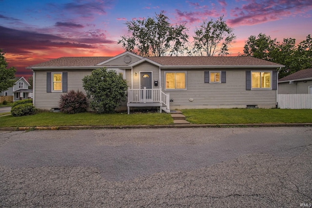 724 E Mishawaka Ave, Mishawaka, IN 46545 - ranch-style home featuring crawl space and roof with shingles
