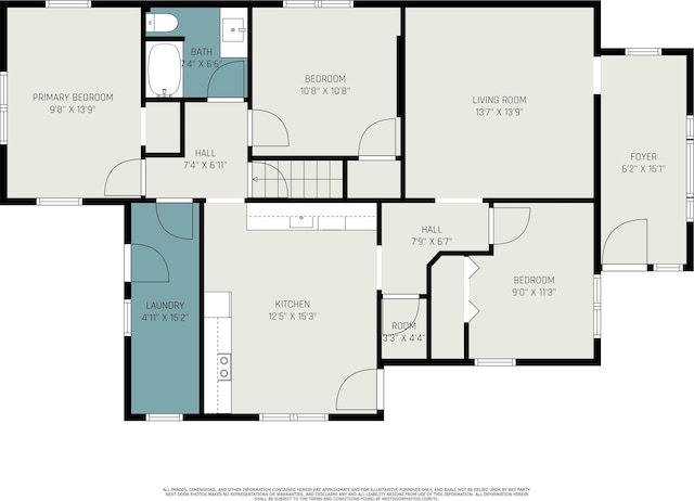 420 W 10th St, Mishawaka, IN 46544 - floor plan / room layout