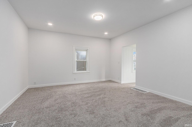 420 W 10th St, Mishawaka, IN 46544 - carpeted spare room featuring recessed lighting and baseboards