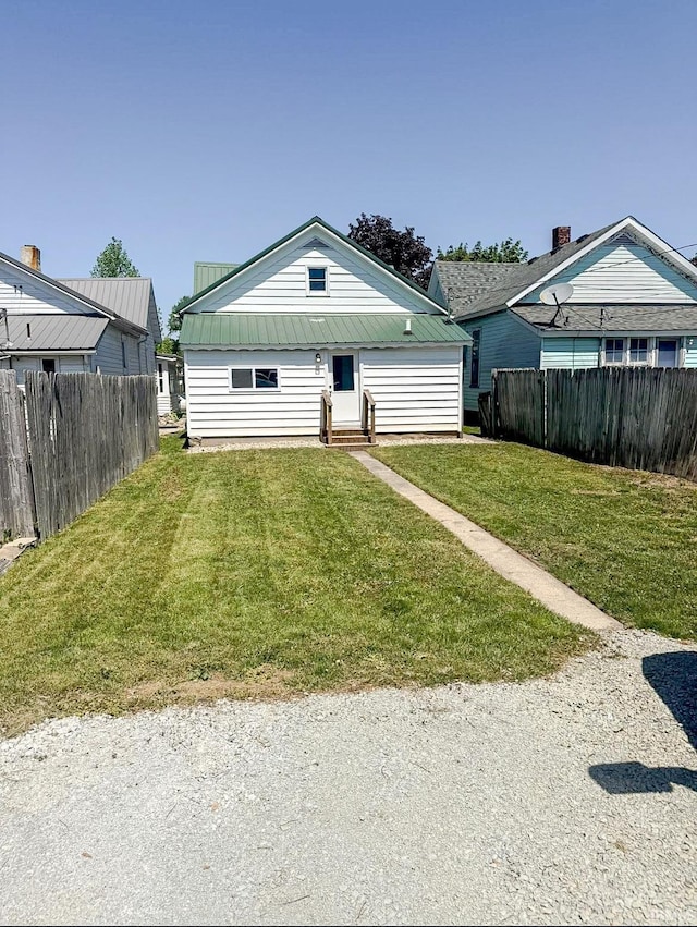511 E 3rd St, Peru, IN 46970 - view of front of property featuring entry steps and metal roof