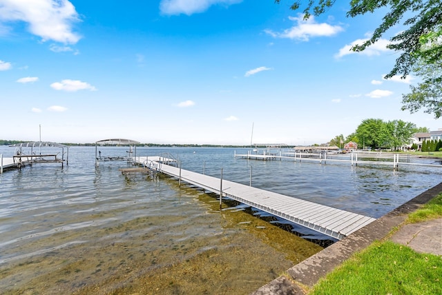 6592 E Waco Dr, Syracuse, IN 46567 - dock with a water view