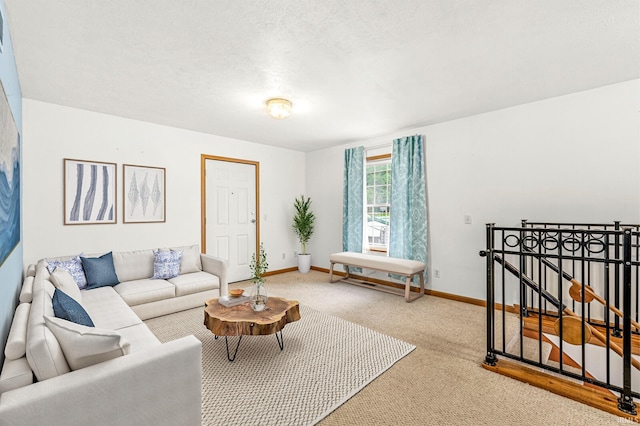 7205 N 1150 W, Shipshewana, IN 46565 - carpeted living area featuring baseboards