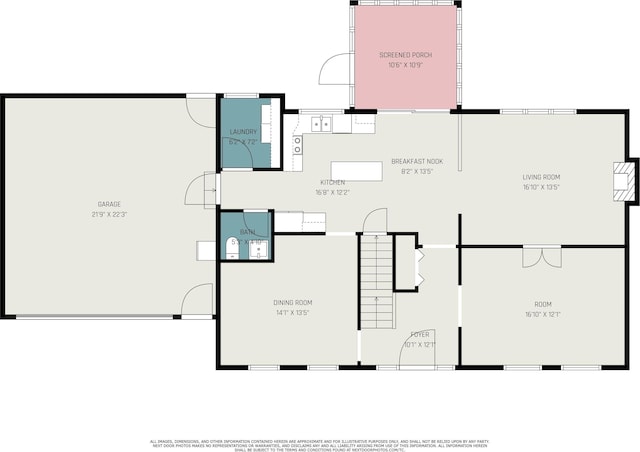 51695 Fox Pointe Ln, Granger, IN 46530 - home floor plan