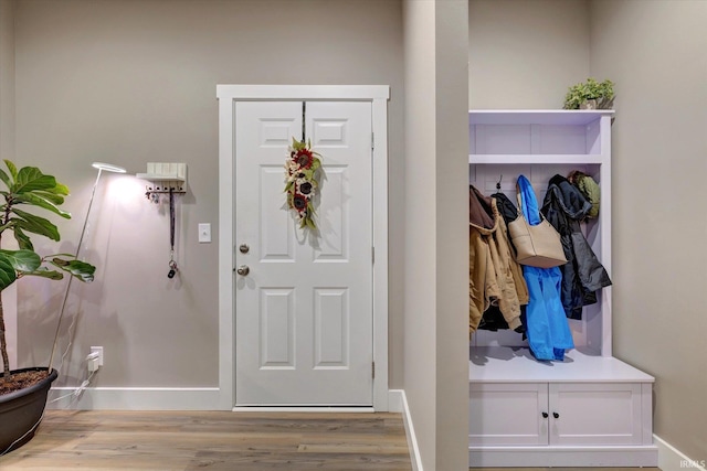 4022 Eagle Dr, Gosport, IN 47433 - foyer entrance with light wood-style floors and baseboards