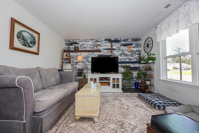 110 Alan Dr, Fremont, IN 46737 - living area featuring wood finished floors