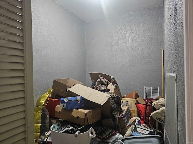 58 E 5th St, Peru, IN 46970 - miscellaneous room with a textured wall