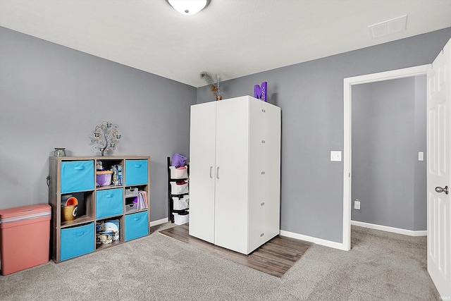 7228 W Mustang Dr, Ellettsville, IN 47429 - bedroom featuring baseboards and carpet