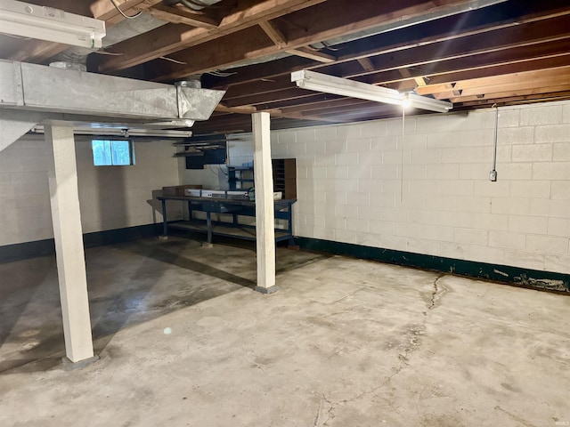 815 3rd St, Huntingburg, IN 47542 - view of basement