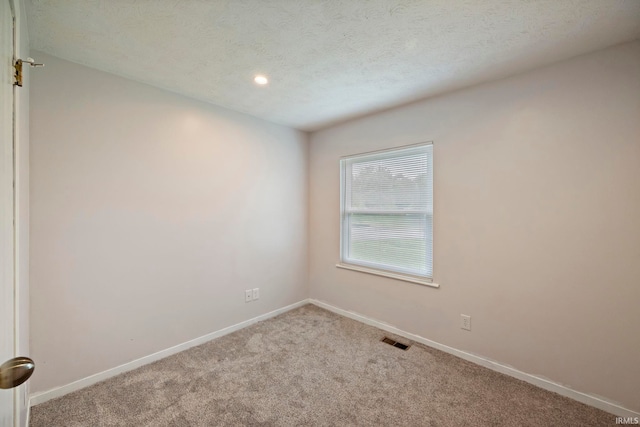 10 Cavalry Ct, West Lafayette, IN 47906 - empty room with carpet flooring, baseboards, a textured ceiling, and recessed lighting