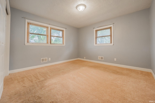 2305 S Dixon Rd, Kokomo, IN 46902 - spare room with a textured ceiling, carpet, and baseboards