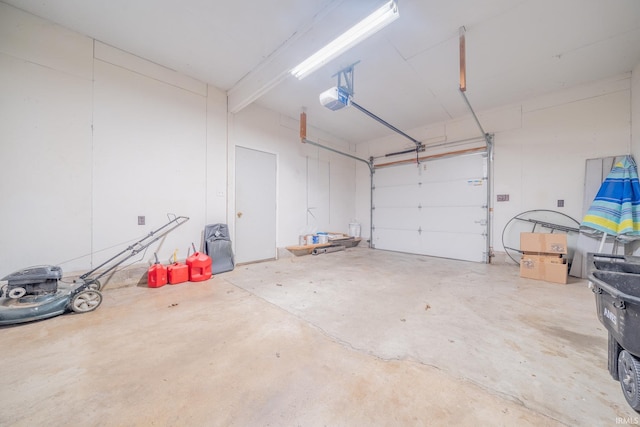2305 S Dixon Rd, Kokomo, IN 46902 - garage with a garage door opener