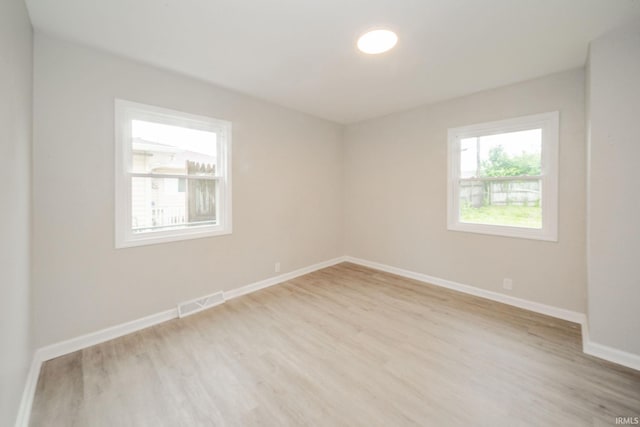 2726 Apache Dr, Anderson, IN 46012 - empty room with light wood finished floors and baseboards