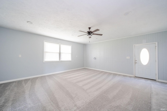 6863 W Jennifer Ct, Greenfield, IN 46140 - unfurnished room with ceiling fan, carpet, and baseboards