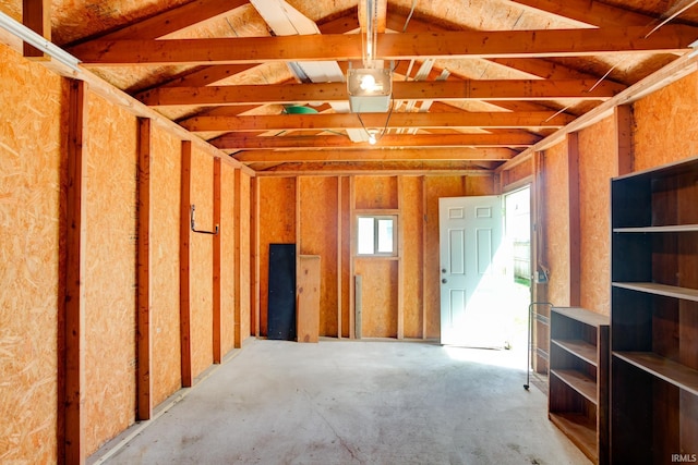 1521 Monroe Ave, Evansville, IN 47714 - misc room with lofted ceiling