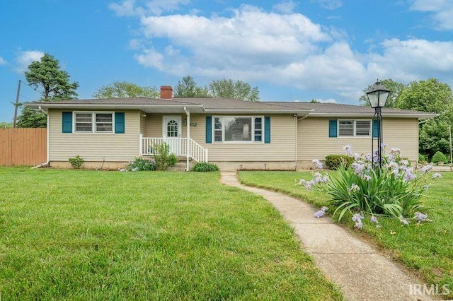 902 Hawthorne Ln, Logansport, IN 46947 - view of front of home featuring a chimney