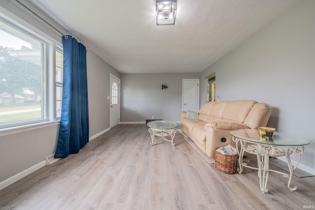 902 Hawthorne Ln, Logansport, IN 46947 - living room with wood finished floors and baseboards