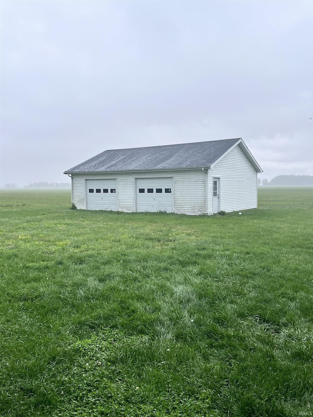 12537 E 340 S, Greentown, IN 46936 - view of detached garage