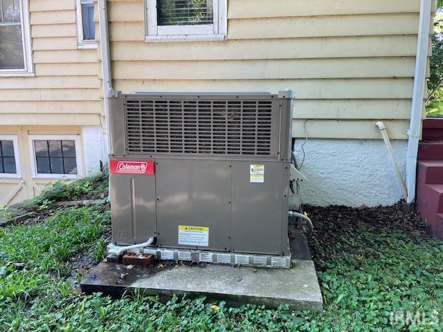 2725 Marion Ave, Evansville, IN 47712 - exterior view of central air condition unit