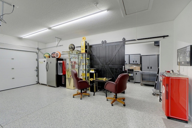 15332 Annabelle Pl, Leo, IN 46765 - garage featuring fridge
