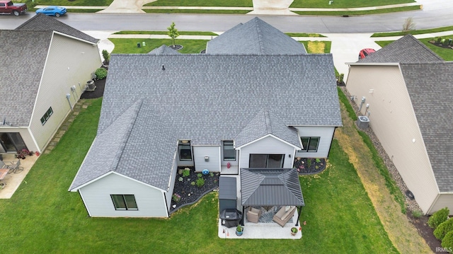15332 Annabelle Pl, Leo, IN 46765 - view from above of property