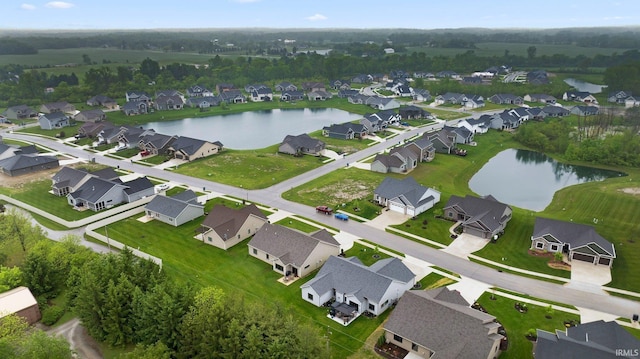 15332 Annabelle Pl, Leo, IN 46765 - aerial view of residential area featuring a large body of water