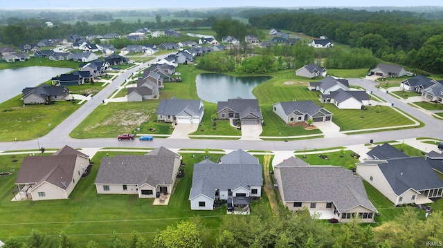 15332 Annabelle Pl, Leo, IN 46765 - aerial perspective of suburban area featuring a large body of water