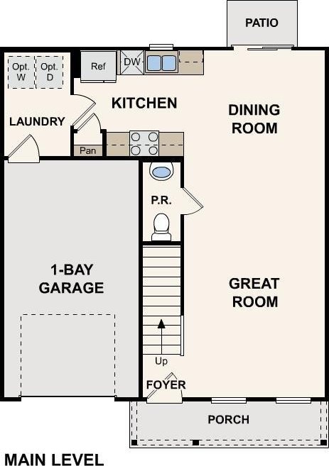 3721 Nordway Rd, Kingsford Heights, IN 46346 - floor plan / room layout