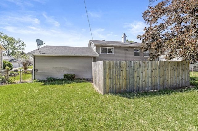 5023 Cedarwood Ln, South Bend, IN 46619 - view of rear view of house