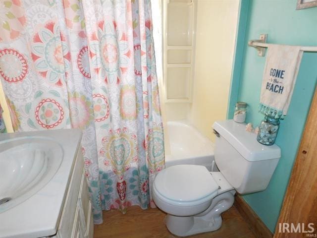 225 N Parker Ave, Albany, IN 47320 - full bath featuring toilet and vanity