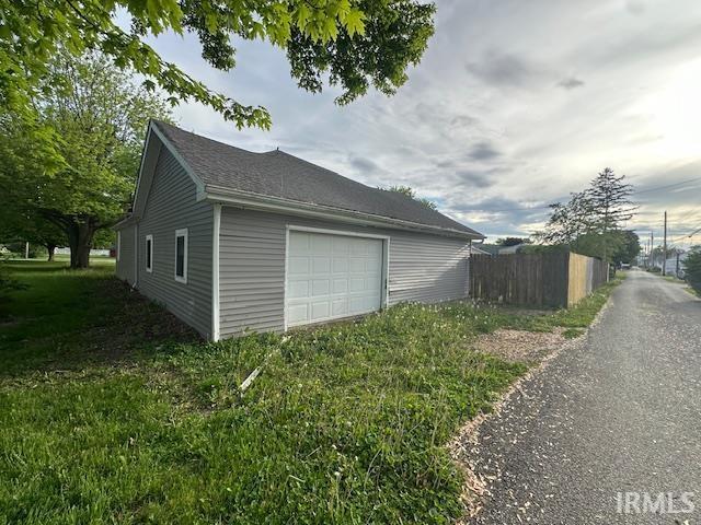 401 E Sycamore St, Converse, IN 46919 - view of garage