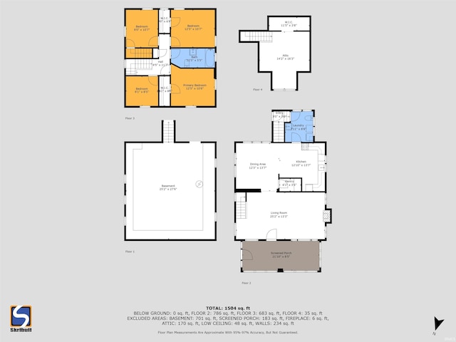 214 Tonti St, South Bend, IN 46617 - home floor plan