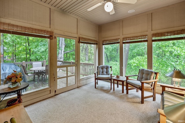 4705 Haven Ct, West Lafayette, IN 47906 - sunroom / solarium featuring carpet and healthy amount of natural light